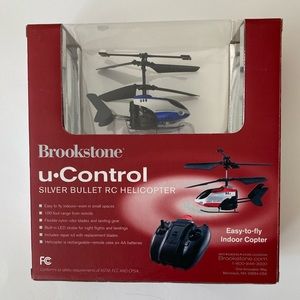 Brookstone U Control Helicopter NIB